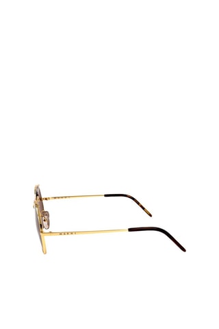 Lunettes de soleil mixte - Catégorie 3 - Marni - Marron, rose et doré