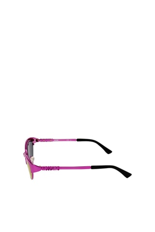 Lunettes de soleil femme - Verres effet miroir - Catégorie 3 - Moschino - Rose