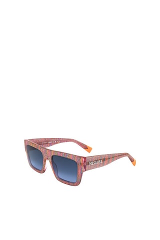 Lunettes de soleil femme - Catégorie 3 - M Missoni - Bleu, rose et multicolore