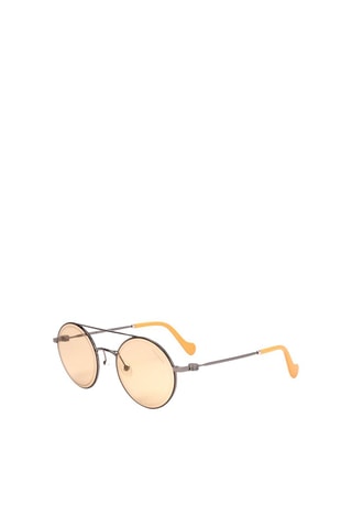 Lunettes de soleil homme - Catégorie 1 - Moncler - Jaune et gris