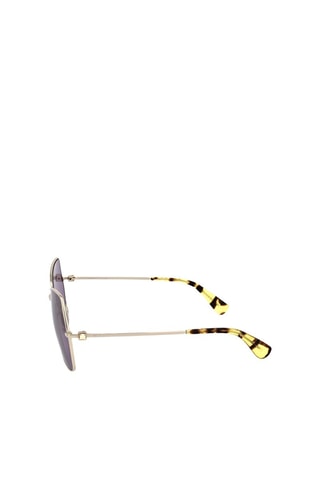 Lunettes de soleil femme - Catégorie 2 - MaxMara - Doré