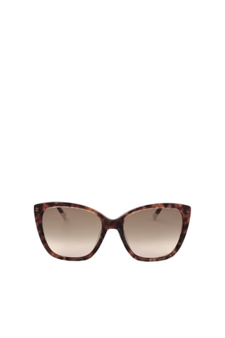 Lunettes de soleil femme - Catégorie 2 - Missoni - Marron et doré