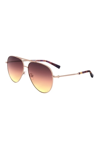 Lunettes de soleil femme - Catégorie 2 - Missoni - Rose et doré