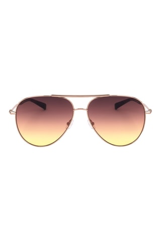 Lunettes de soleil femme - Catégorie 2 - Missoni - Rose et doré