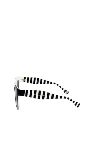 Lunettes de soleil femme - Catégorie 2 - Carolina Herrera - Blanc et noir