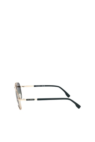 Lunettes de soleil homme - Catégorie 3 - Karl Lagerfeld - Noir, vert et doré