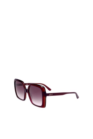 Lunettes de soleil femme - Catégorie 3 - Karl Lagerfeld - Rouge et gris