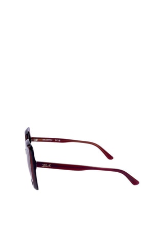 Lunettes de soleil femme - Catégorie 3 - Karl Lagerfeld - Rouge et gris