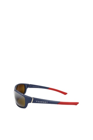 Lunettes de soleil homme - Catégorie 3 - Vuarnet - Bleu, marron et rouge