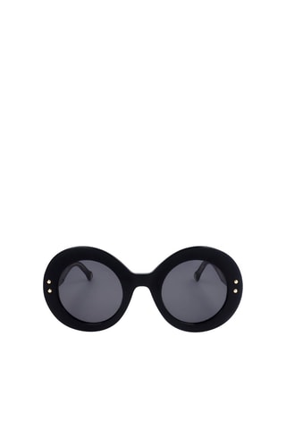 Lunettes de soleil femme - Catégorie 2 - Carolina Herrara - Noir et doré