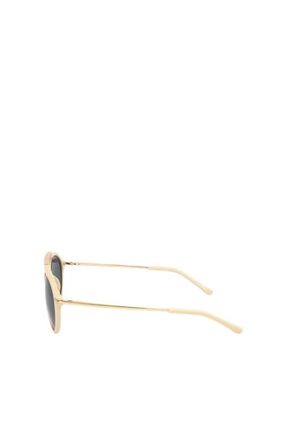 Lunettes de soleil homme - Catégorie 3 - Dries Van Noten by Linda Farrow - Blanc