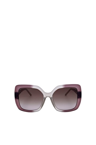 Lunettes de soleil femme - Catégorie 2 - Escada - Marron, violet et gris