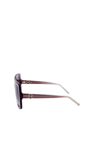 Lunettes de soleil femme - Catégorie 2 - Escada - Marron, violet et gris