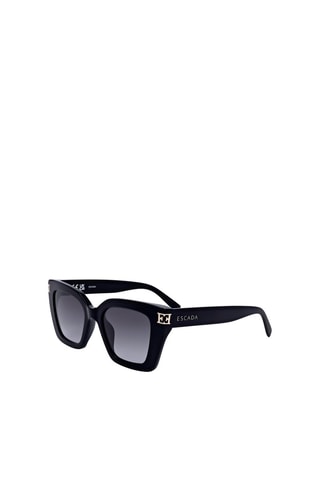 Lunettes de soleil femme - Catégorie 2 - Escada - Noir et doré