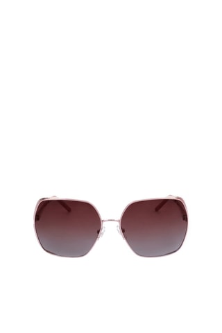 Lunettes de soleil polarisées femme - Catégorie 3 - Escada - Beige, marron et doré