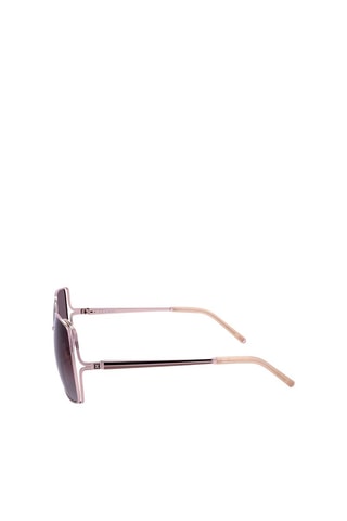 Lunettes de soleil polarisées femme - Catégorie 3 - Escada - Beige, marron et doré