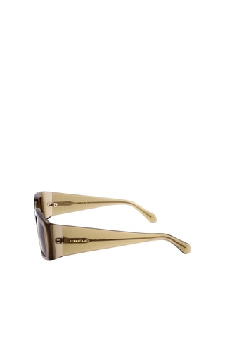 Lunettes de soleil femme - Catégorie 2 - Ferragamo - Vert