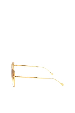 Lunettes de soleil femme - Catégorie 1 - Isabel Marant - Jaune et doré