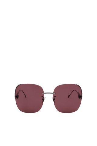 Lunettes de soleil femme - Catégorie 3 - Isabel Marant - Rose et gris