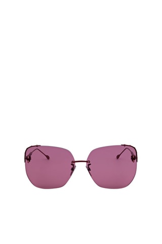 Lunettes de soleil femme - Catégorie 2 - Isabel Marant - Rouge et rose