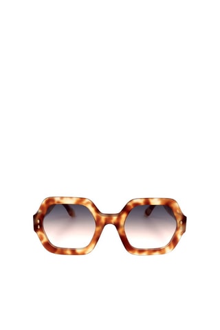 Lunettes de soleil femme - Catégorie 1 - Isabel Marant - Marron et gris