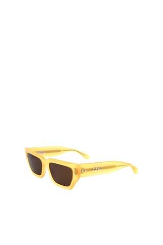 Lunettes de soleil femme - Catégorie 3 - Isabel Marant - Jaune et marron