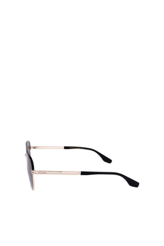 Lunettes de soleil homme - Catégorie 2 - Marc Jacobs - Doré, gris et noir
