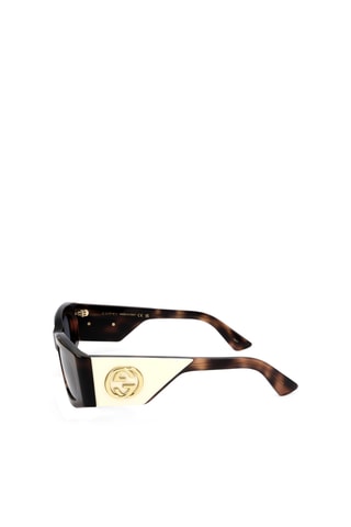 Lunettes de soleil femme - Catégorie 2 - Gucci - Marron