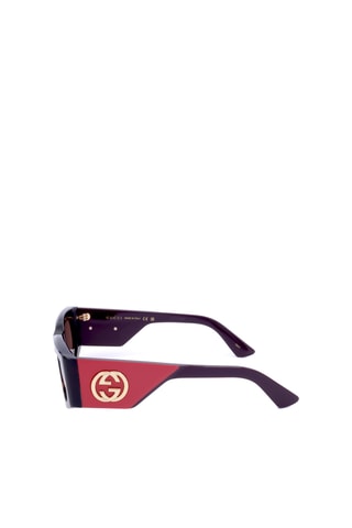 Lunettes de soleil femme - Catégorie 3 - Gucci - Marron