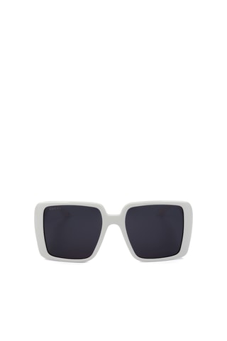 Lunettes de soleil femme - Catégorie 3 - Gucci - Blanc