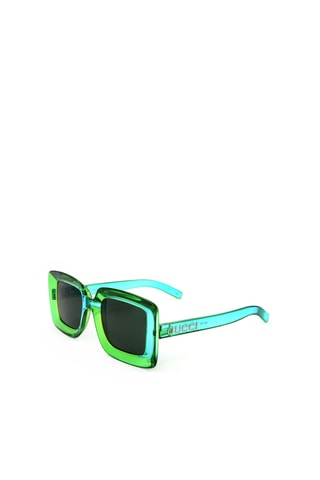 Lunettes de soleil femme - Catégorie 3 - Gucci - Vert