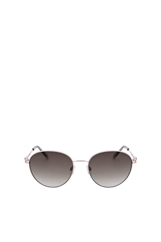 Lunettes de soleil femme - Catégorie 2 - Love Moschino - Rouge, marron, rose et doré