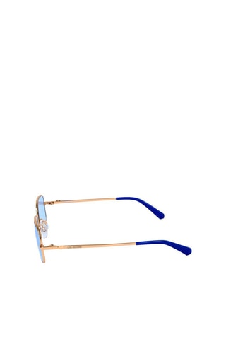 Lunettes de soleil femme - Catégorie 1- Love Moschino - Bleu et rose