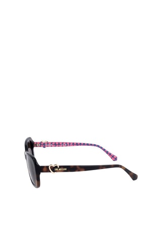Lunettes de soleil femme - Catégorie 3 - Love Moschino - Marron