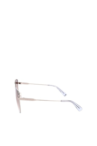 Lunettes de soleil femme - Catégorie 2 - Longchamp - Bleu, marron et doré