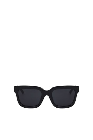 Lunettes de soleil homme - Catégorie 3 - Phillip Lim by Linda Farrow - Noir et argenté