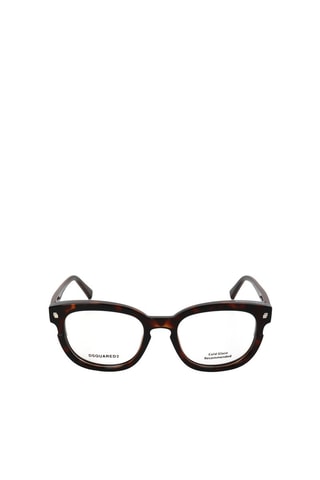 Lunettes de vue homme - Dsquared2 - Noir et marron