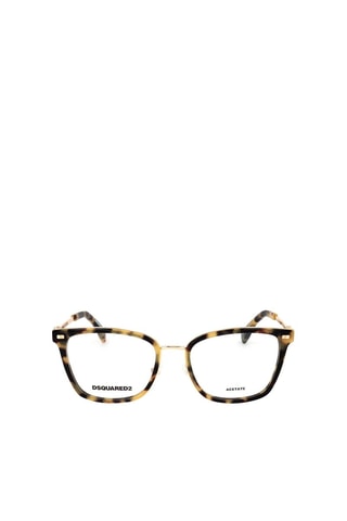 Lunettes de vue femme - Dsquared2 - Marron, rose et doré