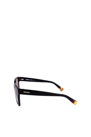 Lunettes de soleil femme - Catégorie 2 - Missoni - Noir, marron et doré