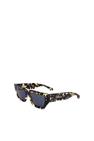 Lunettes de soleil femme - Catégorie 3 - Isabel Marant - Blanc, noir, jaune et gris