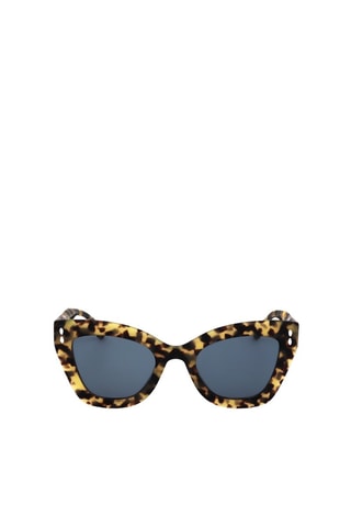 Lunettes de soleil femme - Catégorie 3 - Isabel Marant - Noir, bleu, jaune et marron