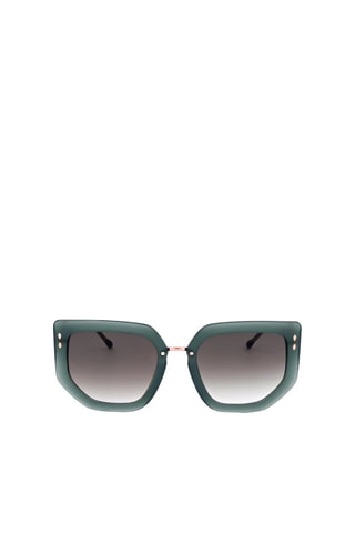 Lunettes de soleil femme - Catégorie 3 - Isabel Marant - Vert, rose et doré