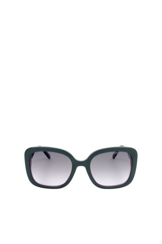 Lunettes de soleil femme - Catégorie 2 - Marc Jacobs - Rouge, vert, doré et gris