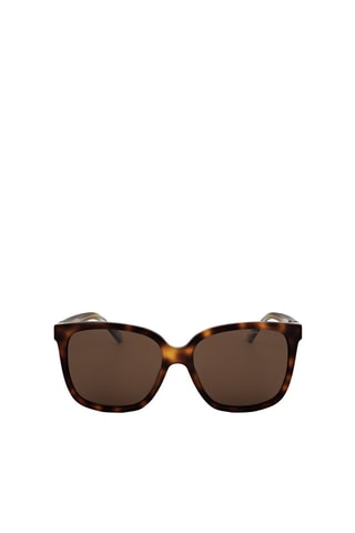 Lunettes de soleil femme - Catégorie 3 - Marc Jacobs - Blanc, noir et marron