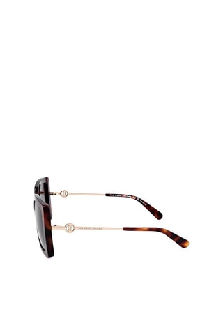 Lunettes de soleil femme - Catégorie 2 - Marc Jacobs - Noir et marron