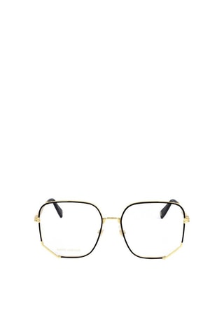 Lunettes de vue femme - Marc Jacobs Runway - Noir et doré