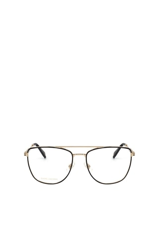 Lunettes de vue femme - Marc Jacobs Runway - Noir et doré