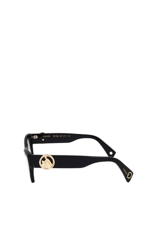 Lunettes de vue femme - Lanvin - Noir et doré