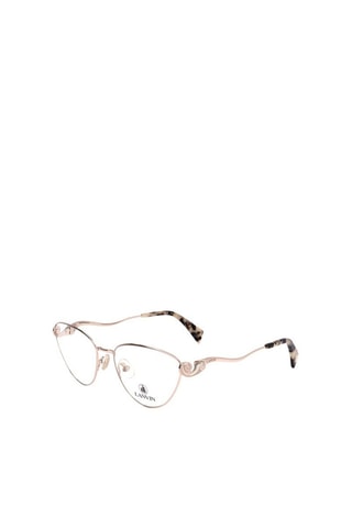 Lunettes de vue femme - Lanvin - Rose et doré