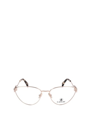 Lunettes de vue femme - Lanvin - Rose et doré